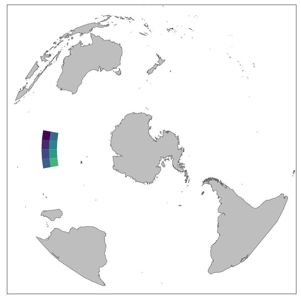Figure - map of overall observed effort
